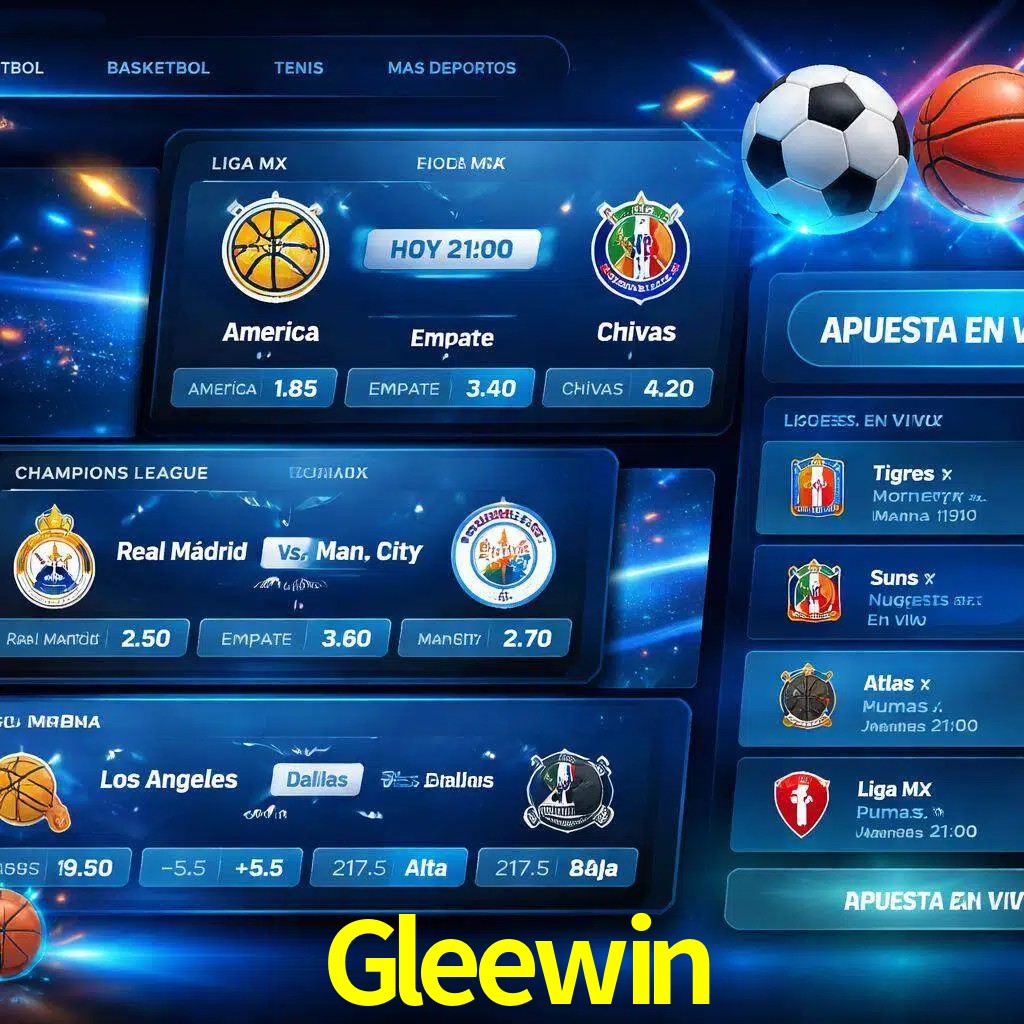 Mercados de apuestas deportivas Gleewin para jugadores en México